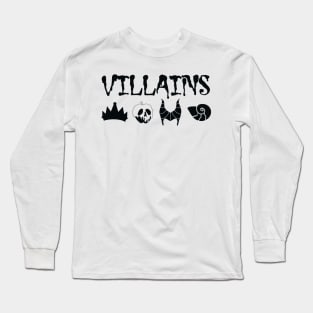 Villains Long Sleeve T-Shirt